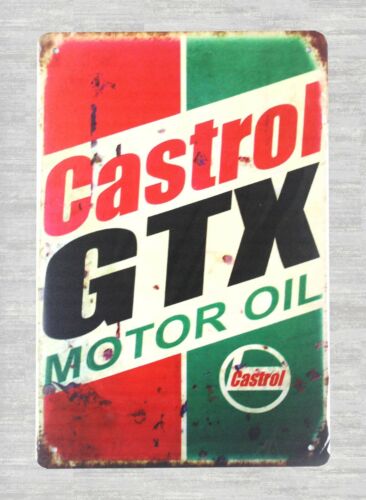 Castrol Oil Gtx - reproducties van Castrol GTX motorolie reclameborden