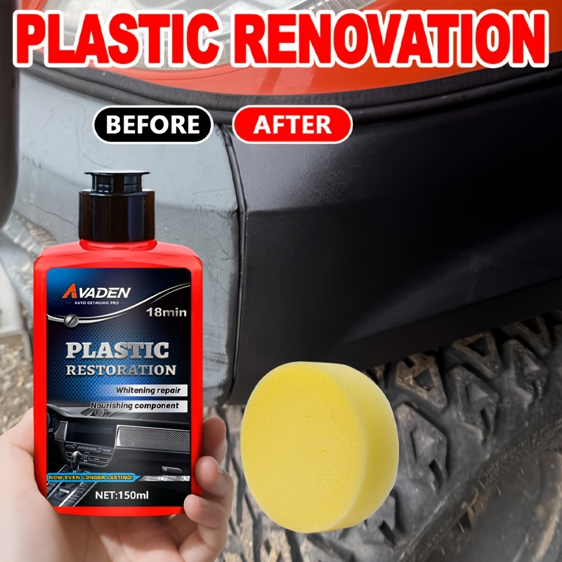 Trim Restorer Plastic - Zwarte Trim Restorer - Unieke, kleurstof-geïnjecteerde