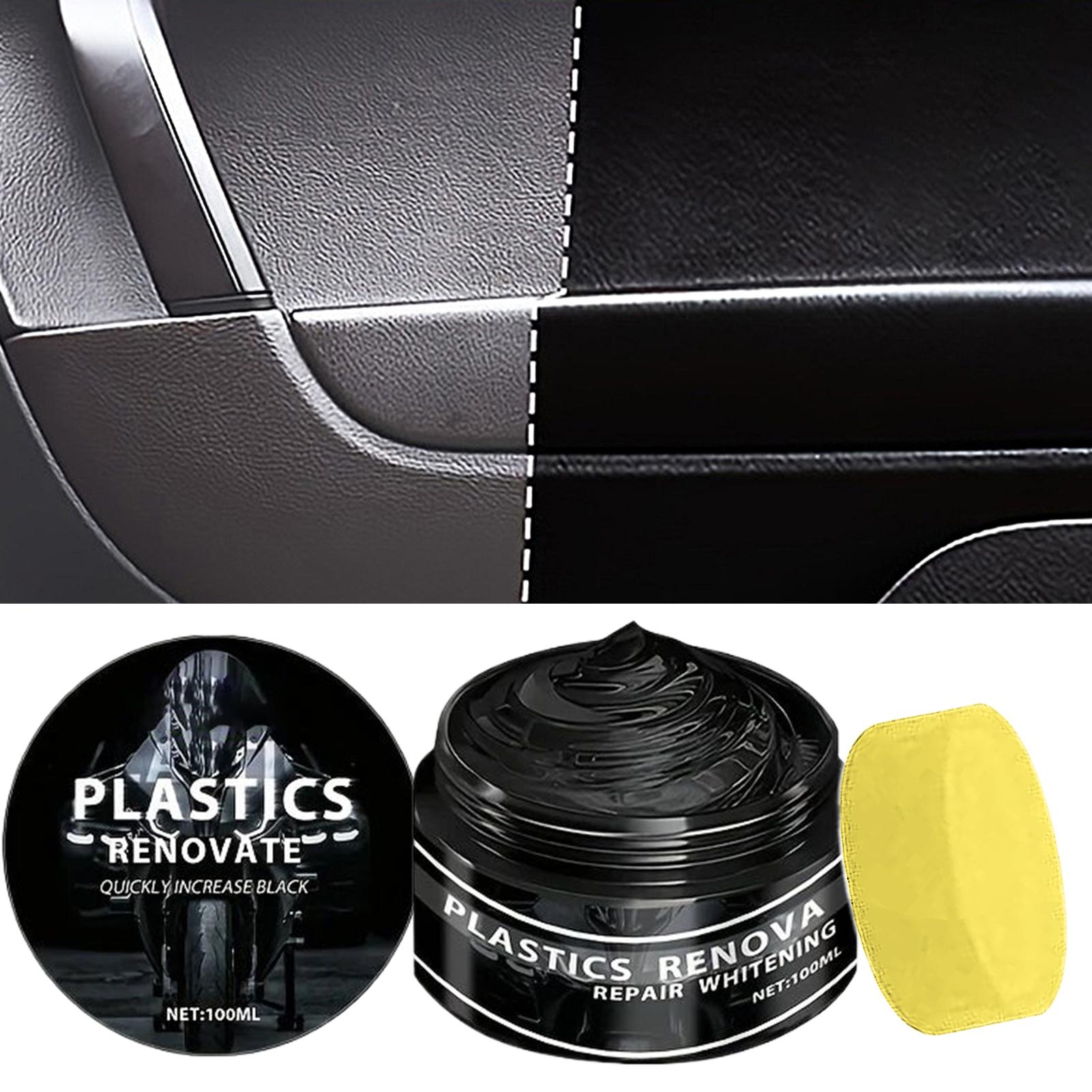 Trim Restorer Plastic - Universele Auto Motor Renovatie Wax 100