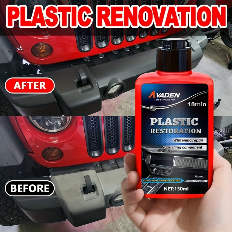 Zwarte Trim Restorer - Unieke, - Trim Restorer Plastic recensie en prijs
