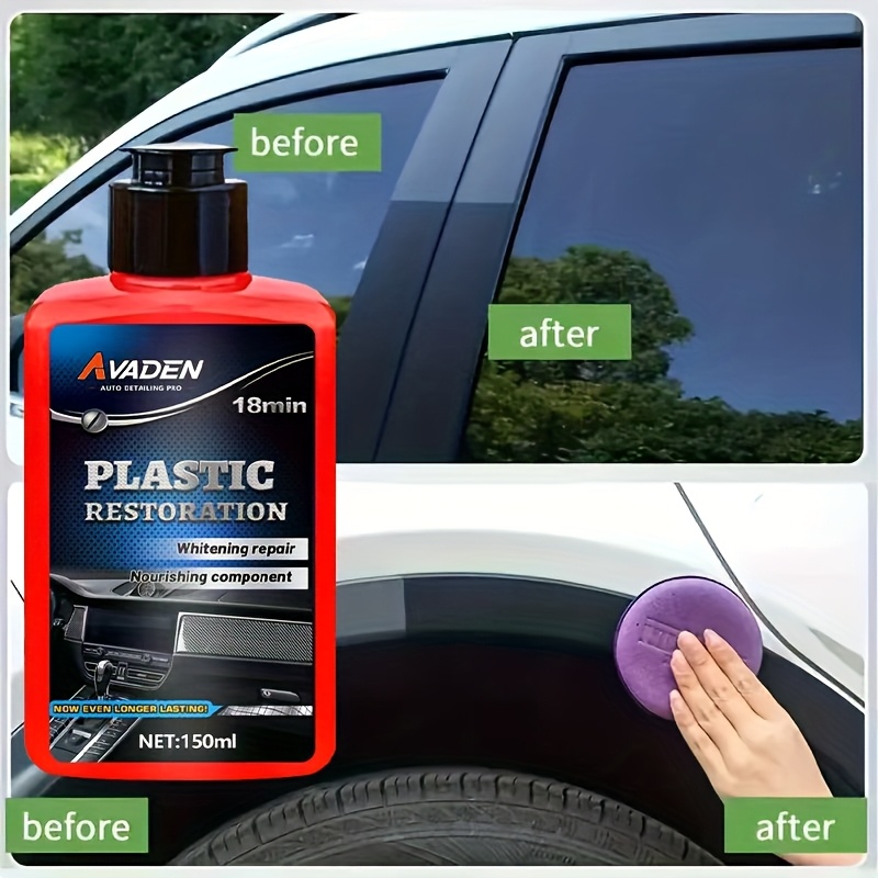 Zwarte Trim Restorer - Unieke, - Trim Restorer Plastic recensie en prijs