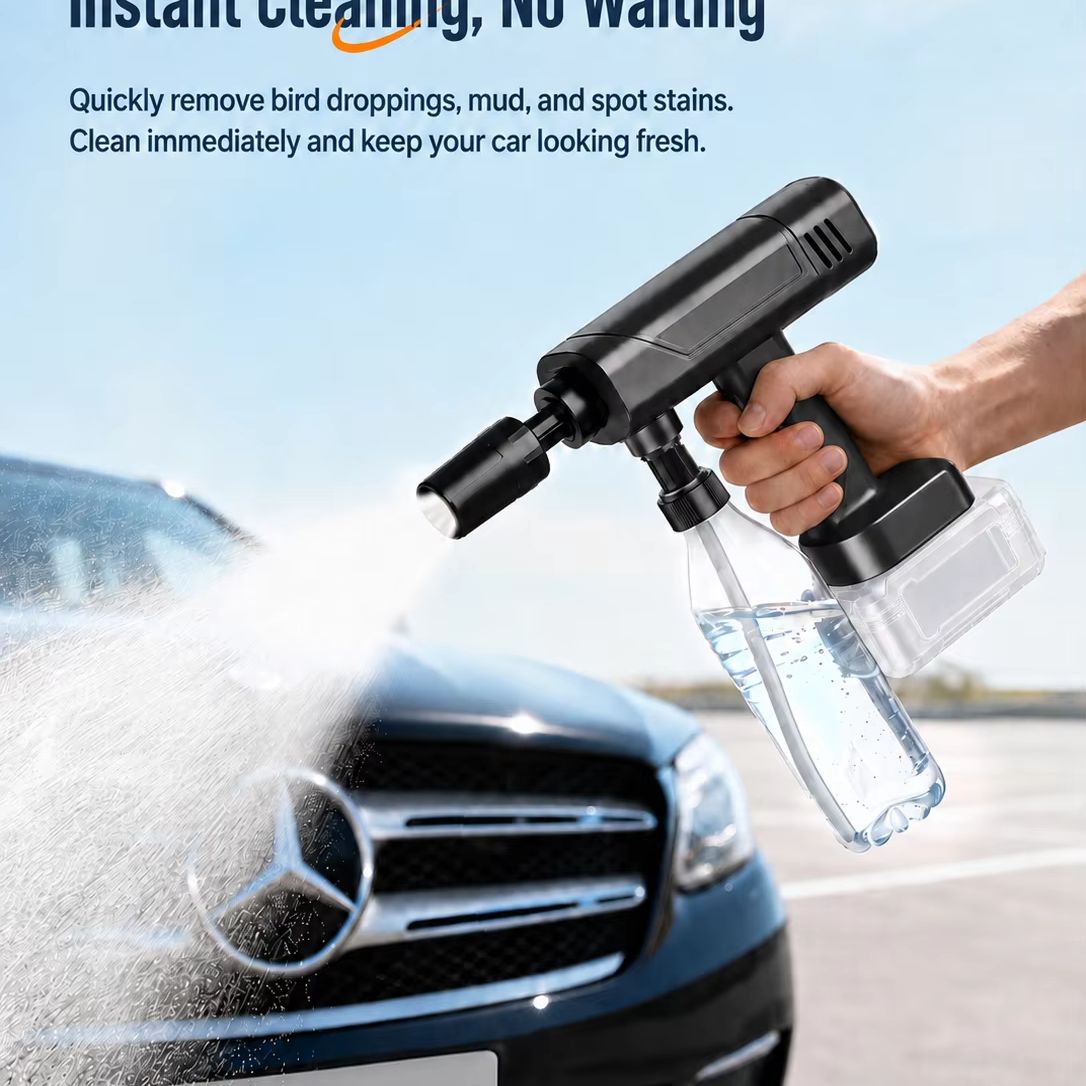 Draadloos hogedrukwaterpistool - Car Shampoo Ph recensie en prijs